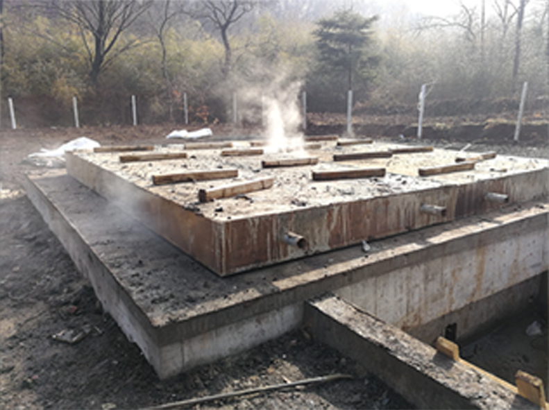 同济大学土木工程学院钢混凝土梁结构平面波试验