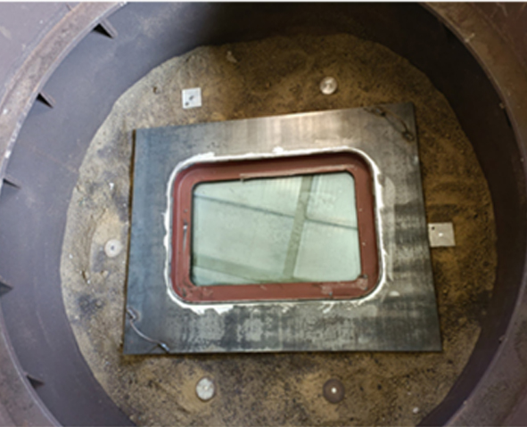 无锡德林FPSO防火防爆窗防爆性能检测